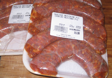 Mexican Chorizo Sausages