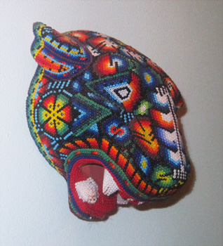 Huichol Handmade Mask