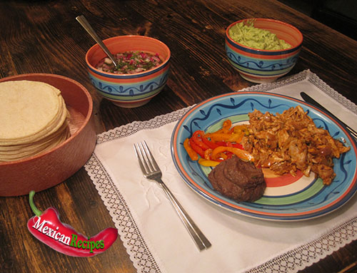 Tex-Mex style chicken