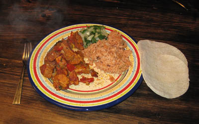 cochinita pibil plate